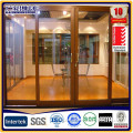 Aluminium Top Roller Sliding Door with Heavy-Duty Smooth Roller, No Noise